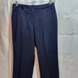 Van Heusen Stretch, Women's Blue Dress Pants, Size 12S